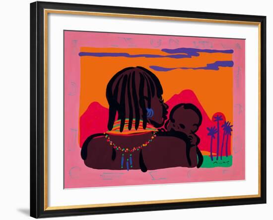 First Born-Gerry Baptist-Framed Giclee Print