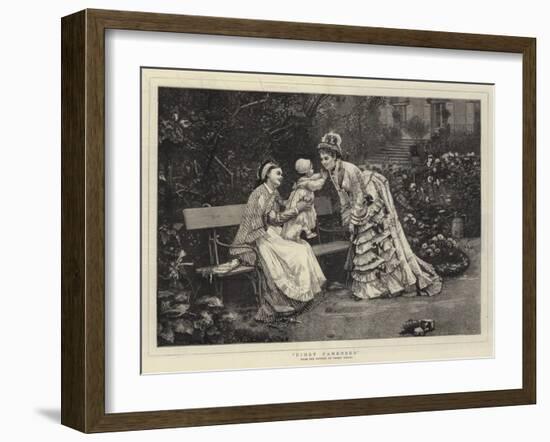 First Caresses-Marie Francois Firmin-Girard-Framed Giclee Print