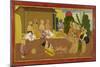 First Chanting Of the Ramayana-null-Mounted Giclee Print