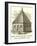 First Church Erected in Hart-Ford, Connecticut, 1638-null-Framed Giclee Print