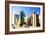 First City - In the Style of Oil Painting-Philippe Hugonnard-Framed Giclee Print