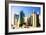 First City - In the Style of Oil Painting-Philippe Hugonnard-Framed Giclee Print