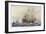 First-Class French Warship Commissioned for Louis XIV by His Minister Colbert-Albert Sebille-Framed Art Print