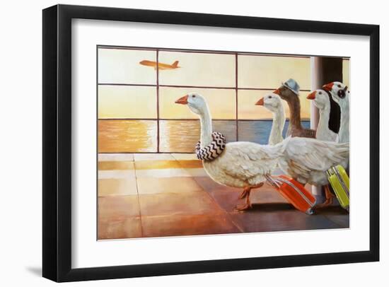 First Class Migration-Lucia Heffernan-Framed Art Print