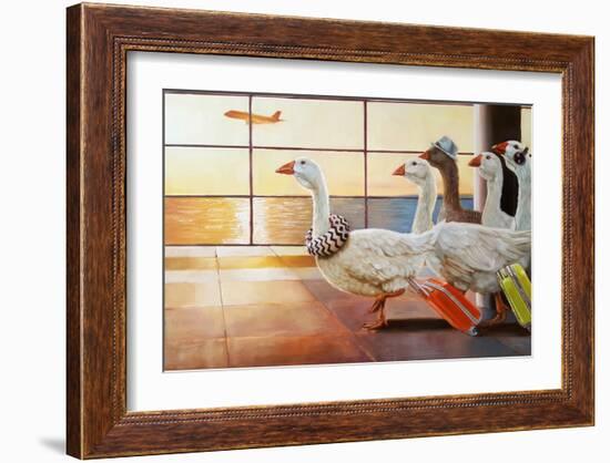 First Class Migration-Lucia Heffernan-Framed Art Print