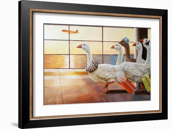 First Class Migration-Lucia Heffernan-Framed Art Print