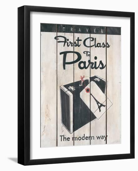 First Class Paris-Hope Smith-Framed Art Print