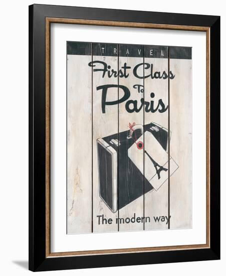 First Class Paris-Hope Smith-Framed Art Print
