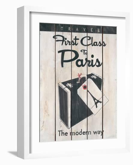 First Class Paris-Hope Smith-Framed Art Print