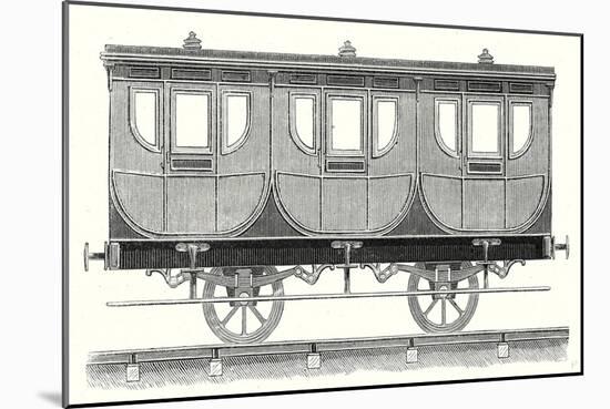 First-Class Wagon-null-Mounted Giclee Print