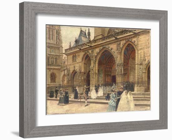 First Communion-Louis Beroud-Framed Giclee Print