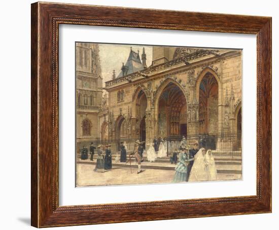 First Communion-Louis Beroud-Framed Giclee Print