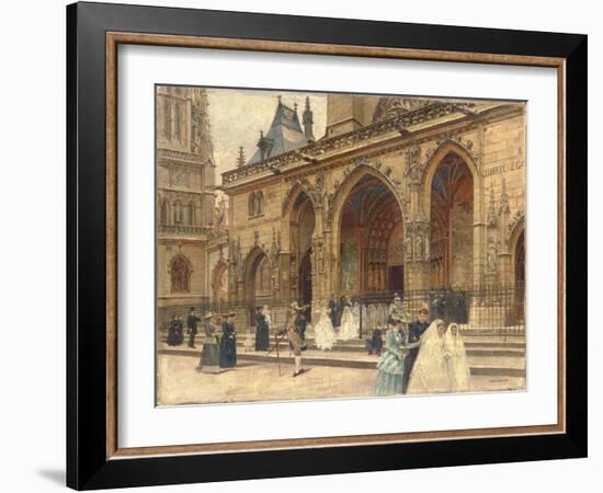 First Communion-Louis Beroud-Framed Giclee Print