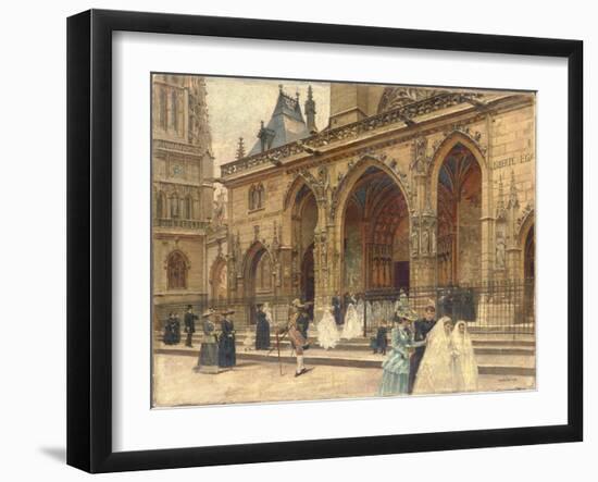 First Communion-Louis Beroud-Framed Giclee Print