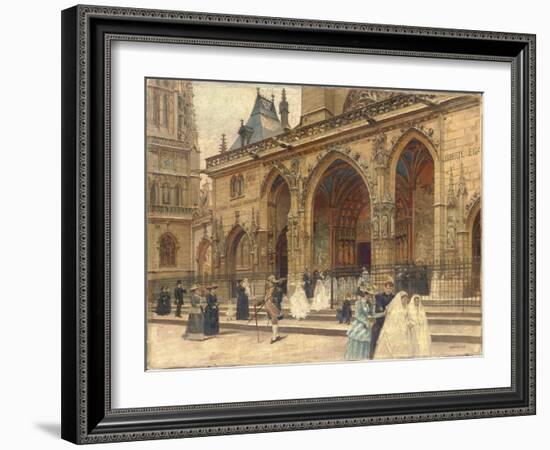 First Communion-Louis Beroud-Framed Giclee Print