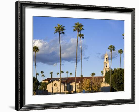 First Congregational Church in Downtown Riverside, California, USA-Richard Cummins-Framed Photographic Print