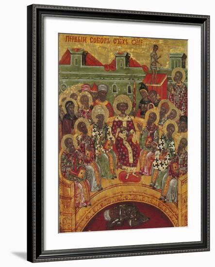 First Council of Nicaea, 16th Century-null-Framed Giclee Print
