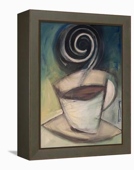 First Cup of the Day-Tim Nyberg-Framed Premier Image Canvas