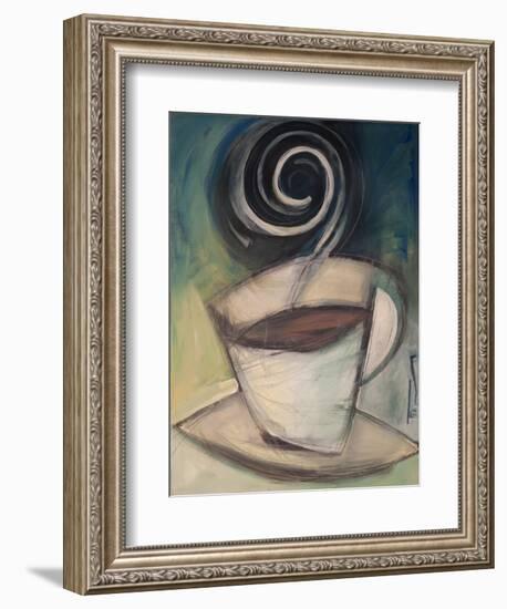 First Cup of the Day-Tim Nyberg-Framed Premium Giclee Print