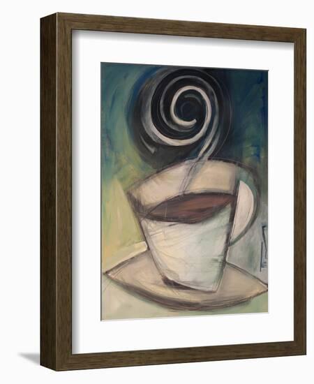 First Cup of the Day-Tim Nyberg-Framed Premium Giclee Print