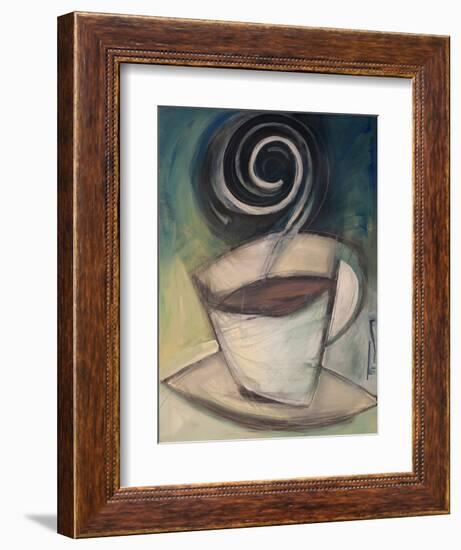 First Cup of the Day-Tim Nyberg-Framed Premium Giclee Print