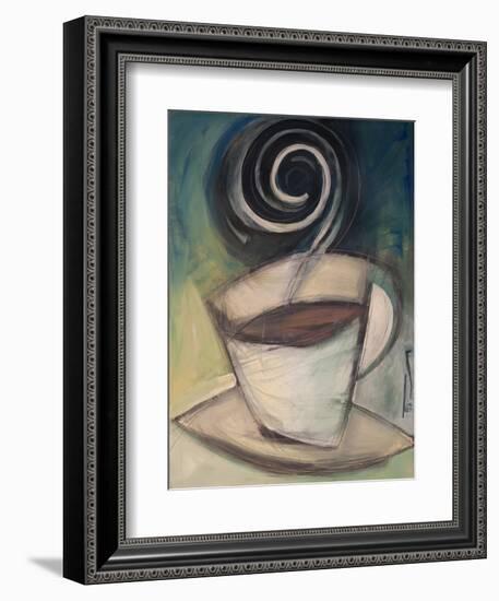 First Cup of the Day-Tim Nyberg-Framed Premium Giclee Print