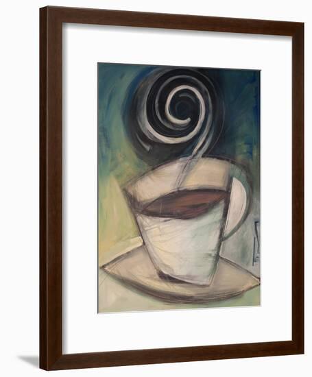 First Cup of the Day-Tim Nyberg-Framed Premium Giclee Print