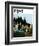 "First Day at Camp" Saturday Evening Post Cover, July 3, 1954-George Hughes-Framed Giclee Print