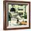 "First day of school", September 6, 1958-Thornton Utz-Framed Giclee Print