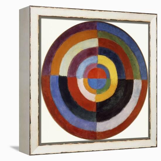 First Disc, 1912-Robert Delaunay-Framed Premier Image Canvas