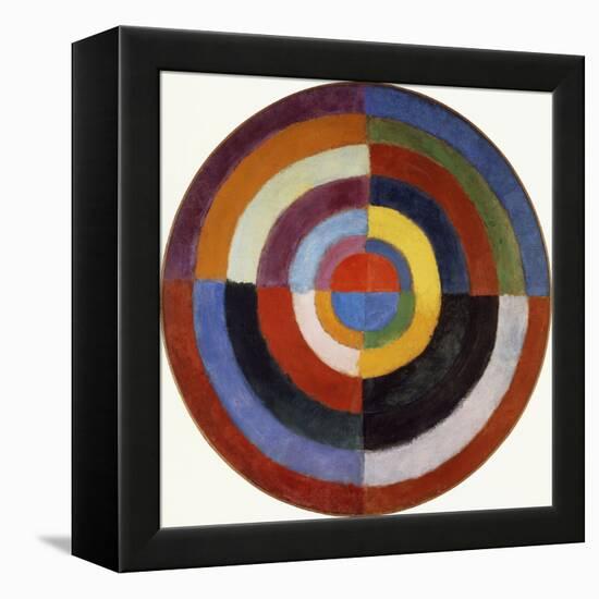 First Disc, 1912-Robert Delaunay-Framed Premier Image Canvas