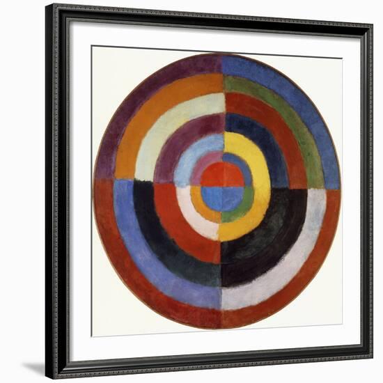 First Disc, 1912-Robert Delaunay-Framed Giclee Print