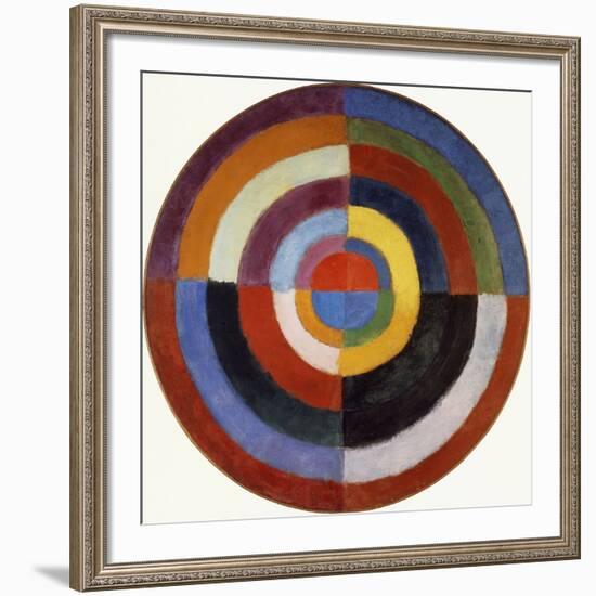 First Disc, 1912-Robert Delaunay-Framed Giclee Print