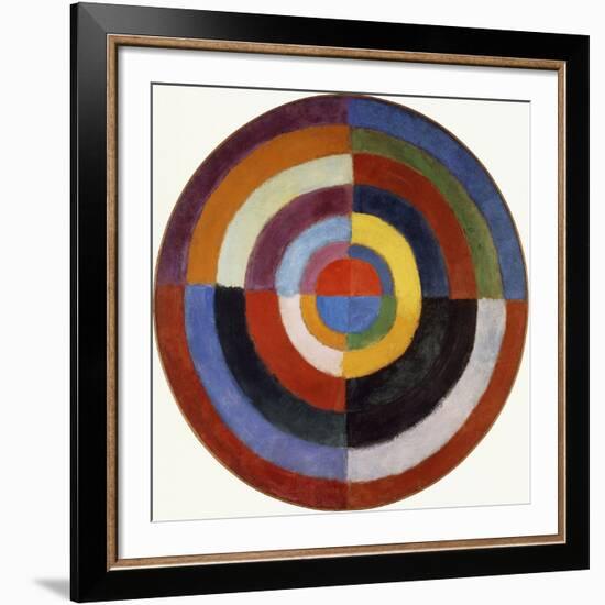 First Disc, 1912-Robert Delaunay-Framed Giclee Print