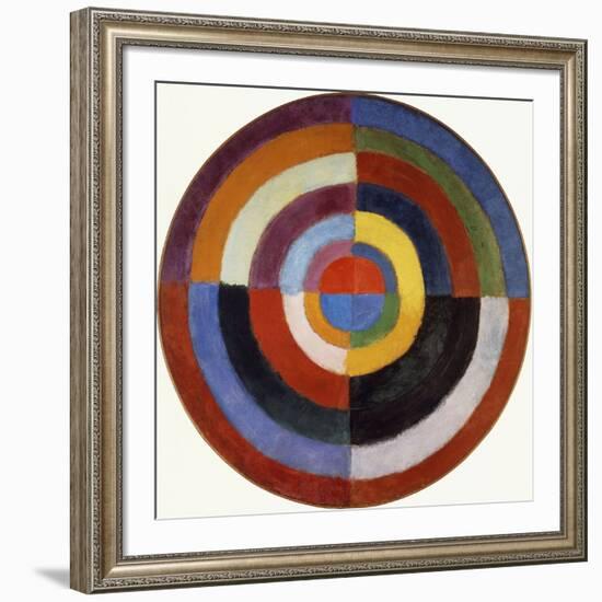 First Disc, 1912-Robert Delaunay-Framed Giclee Print