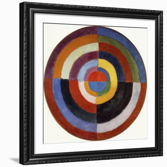 First Disc, 1912-Robert Delaunay-Framed Giclee Print