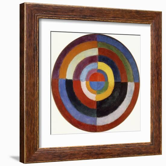 First Disc, 1912-Robert Delaunay-Framed Giclee Print