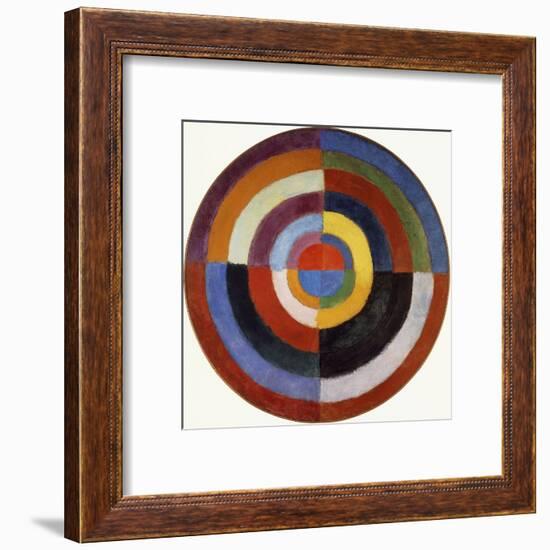 First Disc, 1912-Robert Delaunay-Framed Giclee Print