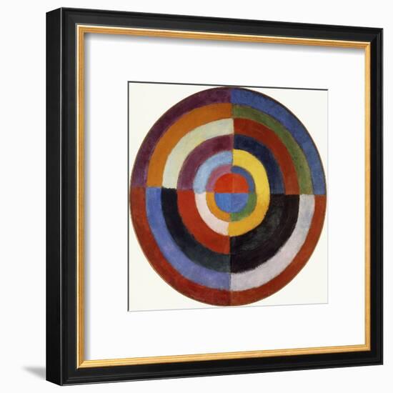 First Disc, 1912-Robert Delaunay-Framed Giclee Print