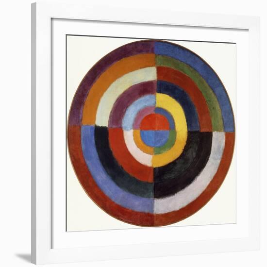 First Disc, 1912-Robert Delaunay-Framed Giclee Print