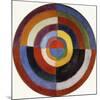 First Disc, 1912-Robert Delaunay-Mounted Giclee Print