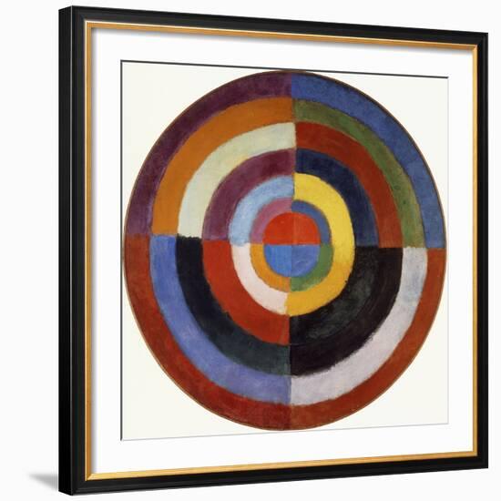 First Disc, 1912-Robert Delaunay-Framed Giclee Print