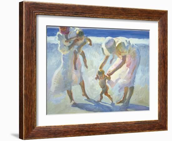 First Encounter-John Asaro-Framed Giclee Print