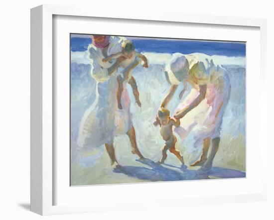 First Encounter-John Asaro-Framed Giclee Print