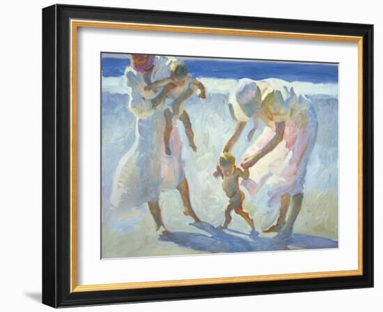 First Encounter-John Asaro-Framed Giclee Print