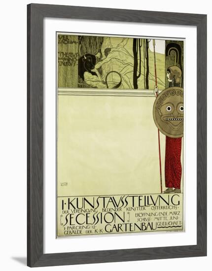 First Exhibition after the Secession-Gustav Klimt-Framed Giclee Print