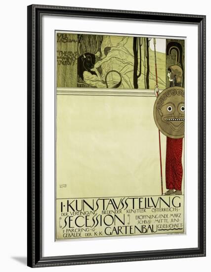 First Exhibition after the Secession-Gustav Klimt-Framed Giclee Print