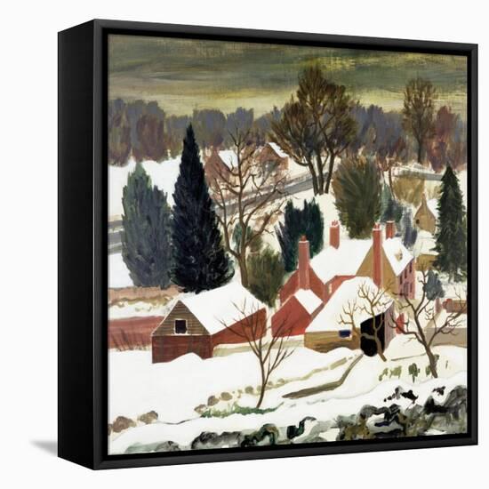 First Fall, Kent-Eric Hains-Framed Premier Image Canvas