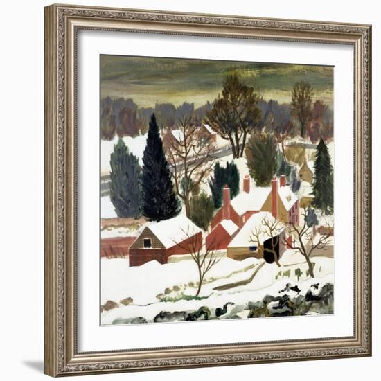 First Fall, Kent-Eric Hains-Framed Giclee Print