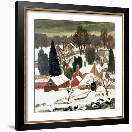 First Fall, Kent-Eric Hains-Framed Giclee Print